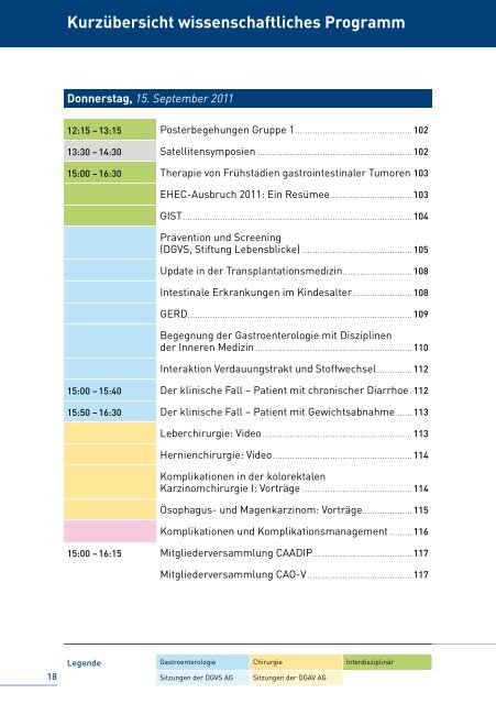 Viszeralmedizin - DGVS