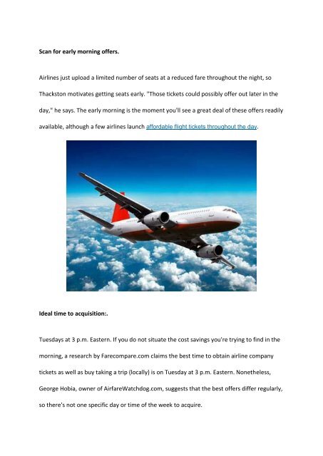 5 Secrets For Booking A Cheap Flight Ticket.pdf