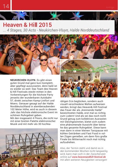 Freizeitmagazin BunteSeiten Juli/August 2015