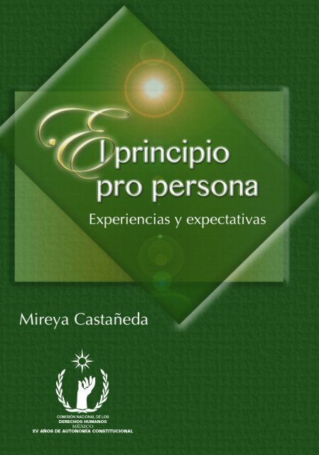 EL PRINCIPIO PRO PERSONA