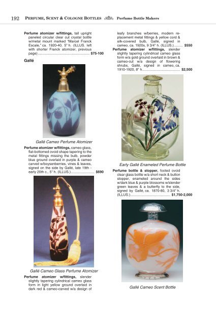 Perfume Bottles