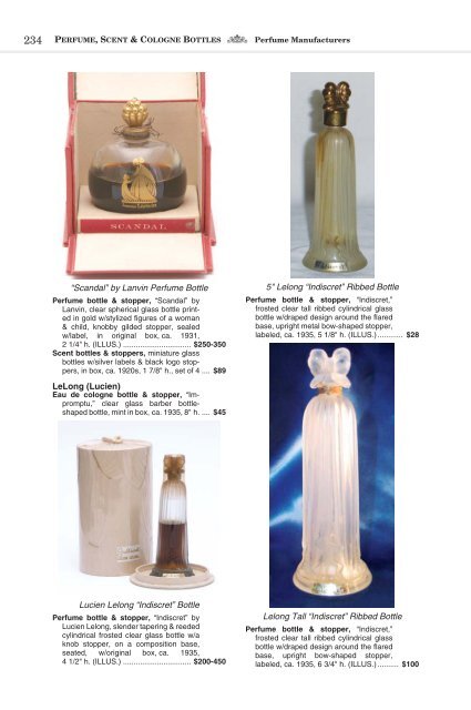 Perfume Bottles