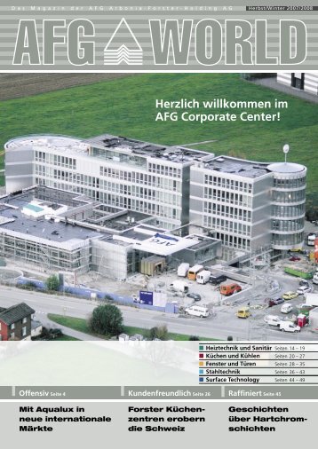 Herzlich willkommen im AFG Corporate Center!
