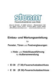 Einbau- und Wartungsanleitung