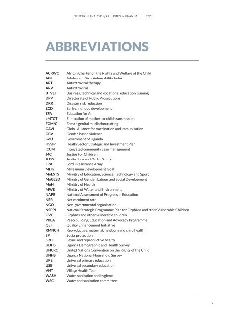 Situation analySiS