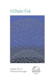 theorie - Wilhelm Fink Verlag