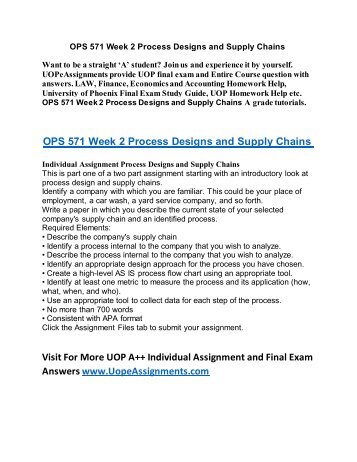 Uop homework help