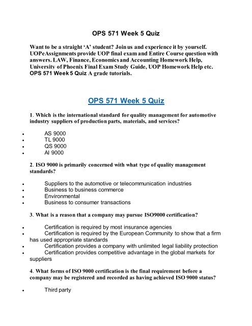 Uop homework help
