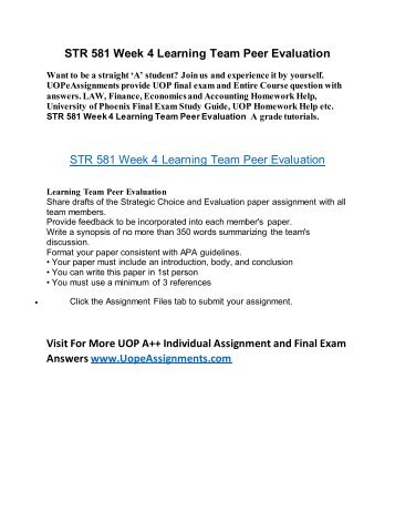 str 581 week 6 team reflection Str 581 week 1 individual career connection values and strategy paper (2 papers) str 581 week 1 individual assignment ethics reflection paper str 581 week 1 dq 1 str 581 week 1 dq 2 str 581 week 1 knowledge check str 581 week 2 learning team activity (innovation strategy) str 581 week 2 indivi. str 581 week 6 team reflection Str 581 week 1 individual career connection values and strategy paper (2 papers) str 581 week 1 individual assignment ethics reflection paper str 581 week 1 dq 1 str 581 week 1 dq 2 str 581 week 1 knowledge check str 581 week 2 learning team activity (innovation strategy) str 581 week 2 indivi.