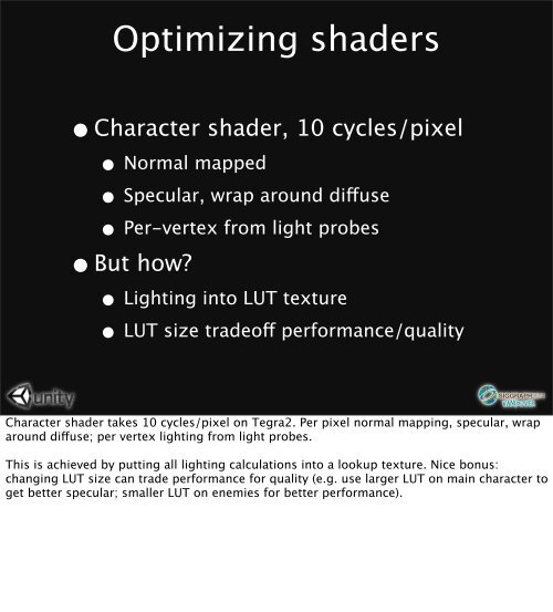 Fast mobile shaders or rather Mobile! Fast!
