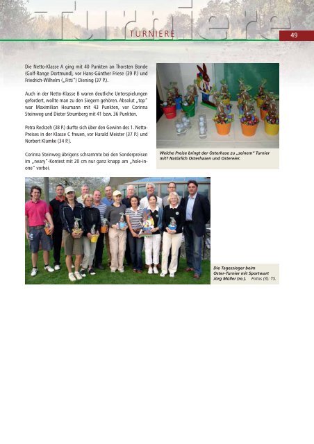 Magazin als Download - Golf Club Unna-Fröndenberg e.V.