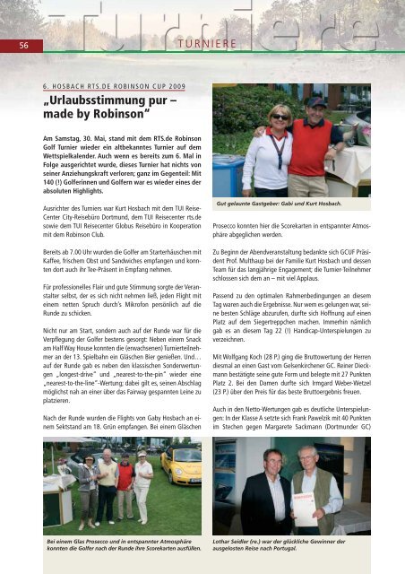 Magazin als Download - Golf Club Unna-Fröndenberg e.V.