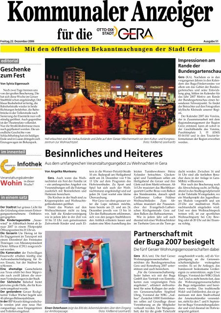 Ausgabe 51 - Stadt Gera