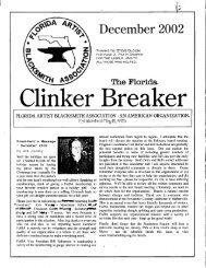 Dec - Florida Artist Blacksmith Association