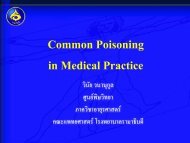 Common Poisoning in Medical Practice