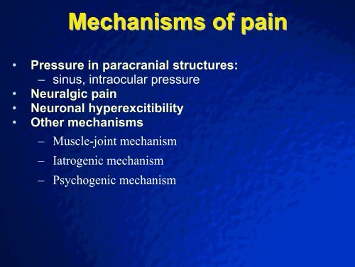 Approach to Headache