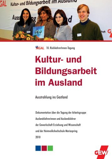 Kultur- und Bildungsarbeit im Ausland - GEW