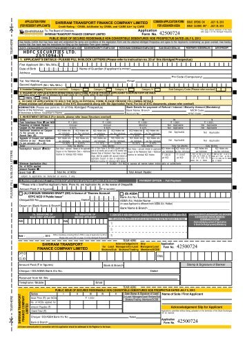 Hdfc bank forex application form