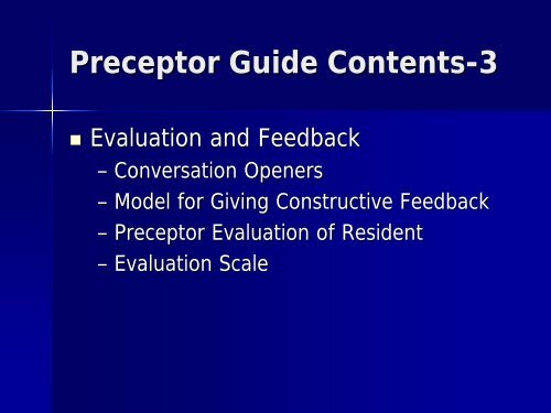 Pharmacy residency preceptor development a baseline needs assessment