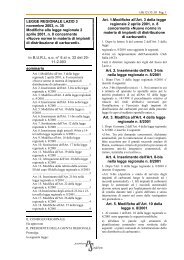 LEGGE REGIONALE LAZIO 3 novembre 2003, n. 35 ... - Prassicoop