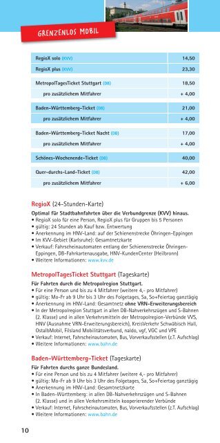 PDF/914 KB - HNV - Heilbronner · Hohenloher · Haller Nahverkehr