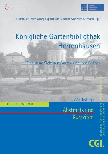 Königliche Gartenbibliothek Herrenhausen - Gottfried Wilhelm ...