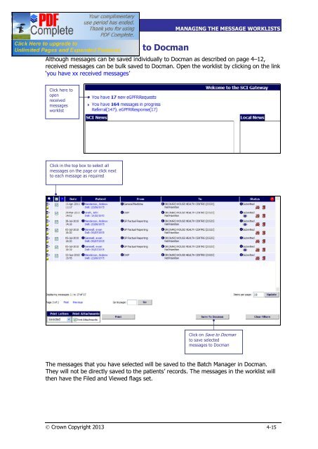 SCI Gateway V17 End User Guide - SCI - Scottish Care Information