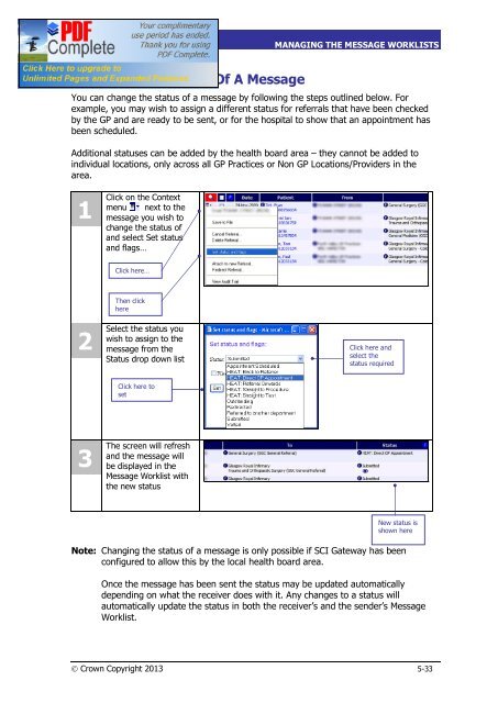 SCI Gateway V17 End User Guide - SCI - Scottish Care Information