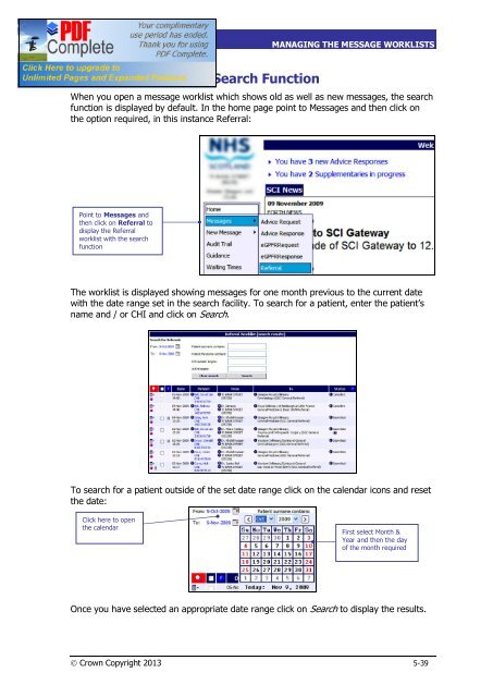 SCI Gateway V17 End User Guide - SCI - Scottish Care Information