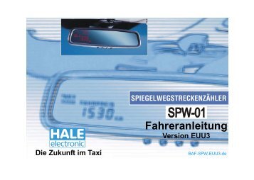 Fahreranleitung - HALE electronic GmbH