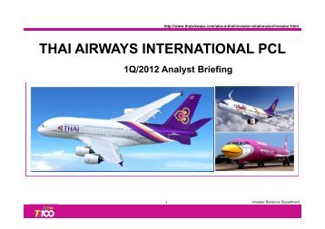 THAI AIRWAYS INTERNATIONAL PCL