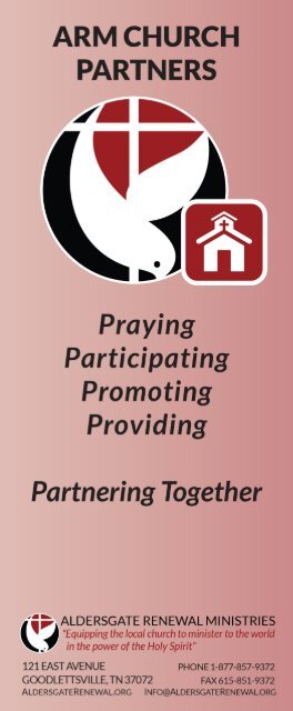 ARM Church Partner Brochure