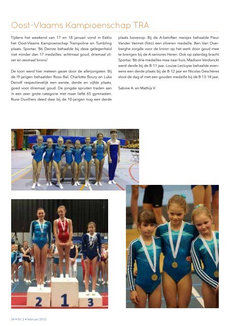 Cubblad Sportac Deinze 02/2015