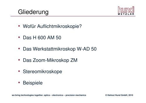 Schulung Mikroskopie IV.pdf - Helmut Hund GmbH