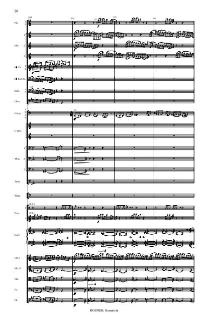 Rosner - Gematria, op. 93