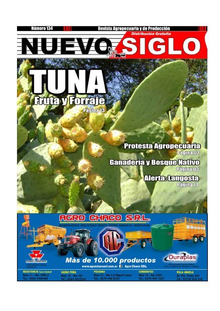 Revista Agropecuaria Nuevo Siglo Número 134
