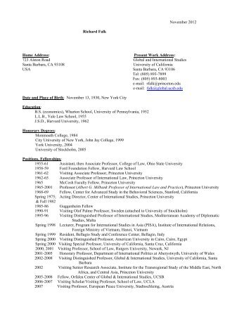 Richard-Falk-detailed-CV-as-of-Nov-2012-prepared-by-his-assistant-June-Garson