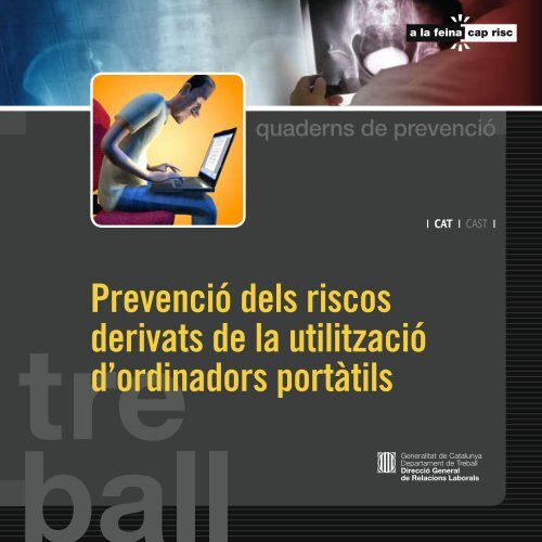 Prevenció dels riscos derivats de la utilització d’ordinadors portàtils