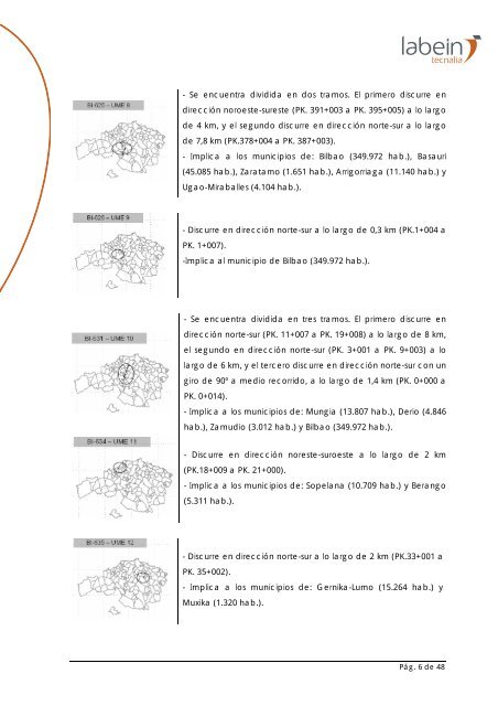 PLAN DE ACCIÓN EN MATERIA DE RUIDO DIPUTACIÓN FORAL DE BIZKAIA