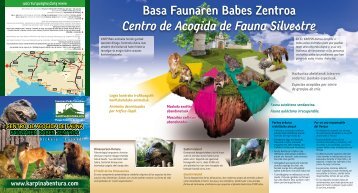 Basa Faunaren Babes Zentroa Centro de Acogida de Fauna Silvestre