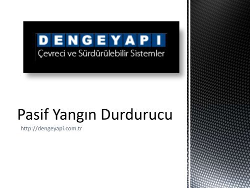 yangın mastiği