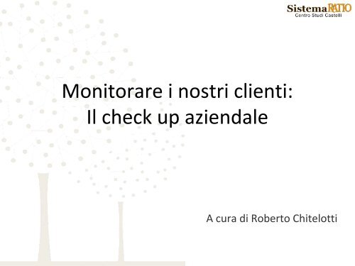 La crisi di oggi - Ordine dei Dottori Commercialisti ed Esperti ...