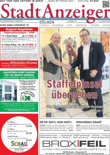 StadtAnzeiger Dülmen KW 34