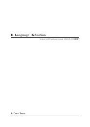 R Language Definition