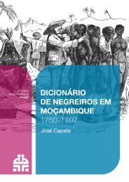 DICIONÁRIO DE NEGREIROS EM MOÇAMBIQUE 1750-1897