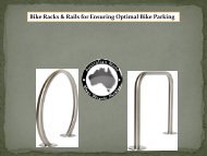 Bike Racks & Rails for Ensuring Optimal Bike Parking