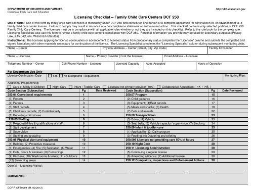 licensing-checklist-family-child-care-centers-dcf-250