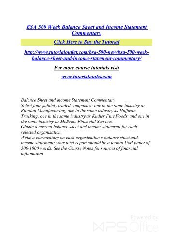 bsa 500 week 5 defining financial Tutorialrank is a online tutorial store we provides bsa 500 week 5 individual assignment financial ratios analysis (riordan manufacturing) (uop course. bsa 500 week 5 defining financial Tutorialrank is a online tutorial store we provides bsa 500 week 5 individual assignment financial ratios analysis (riordan manufacturing) (uop course.