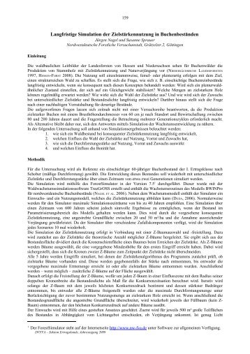 Tagungsband 2009 DVFFA – Sektion Ertragskunde ISSN 1432-2609