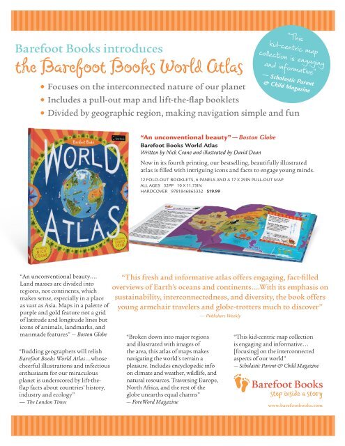 the Barefoot Books World Atlas ·